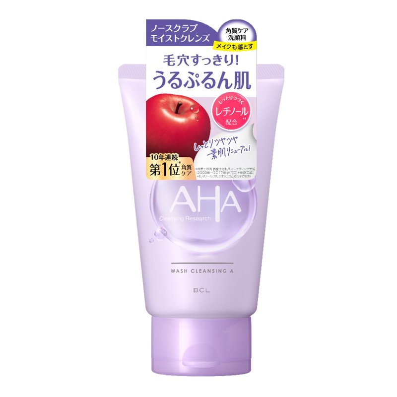 BCL AHA Cleansing Research Wash Cleansing A – veido putos su AHA rūgštimis ir retinoliu