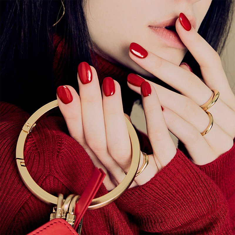 ohora Semi Cured Gel Nail Strips Christmas Set Limited Edition – gelinių nagų šventinis rinkinys 3