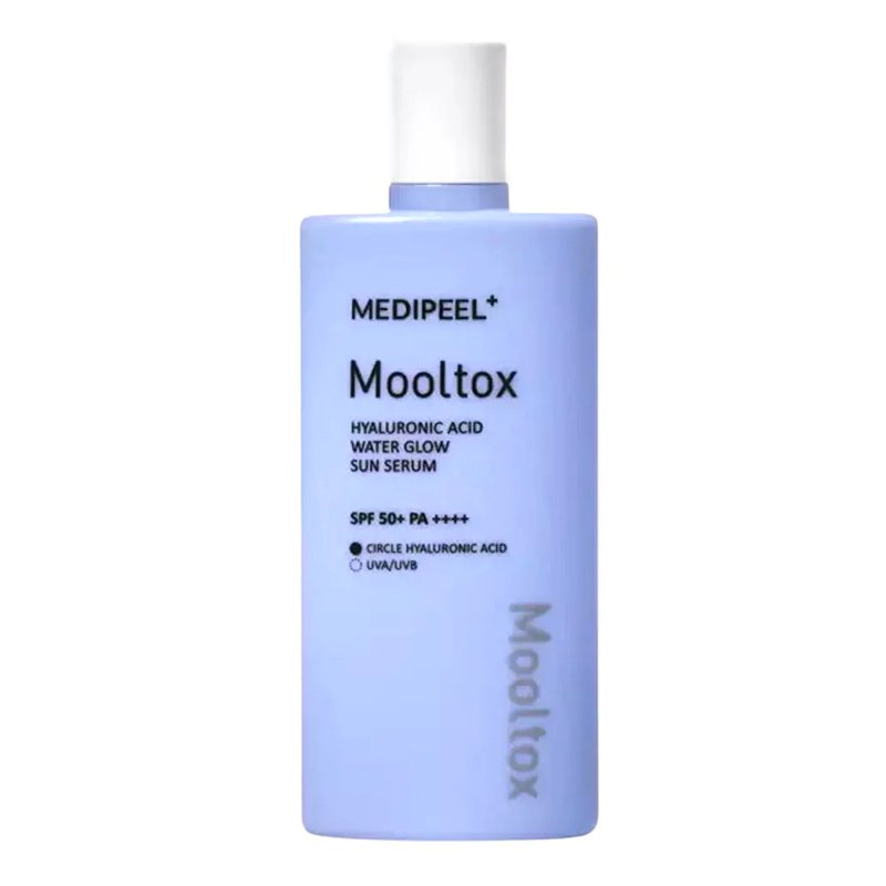 Medi-Peel Mooltox Hyaluronic Acid Water Glow Sun Serum SPF50+ PA++++ – apsauginis kremas nuo saulės