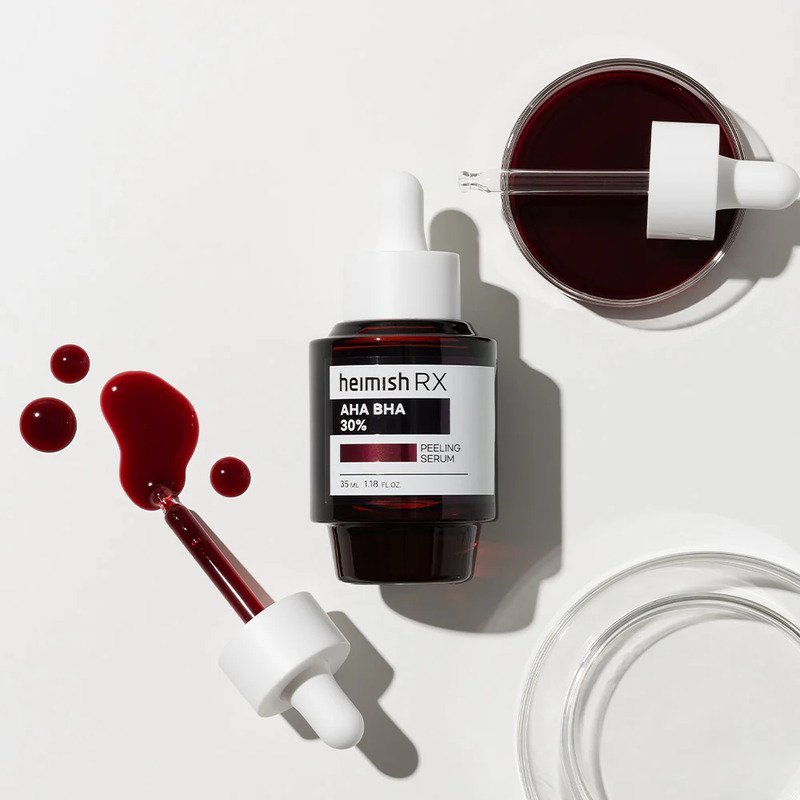 heimish RX AHA BHA Peeling Serum – šveičiamasis serumas 1