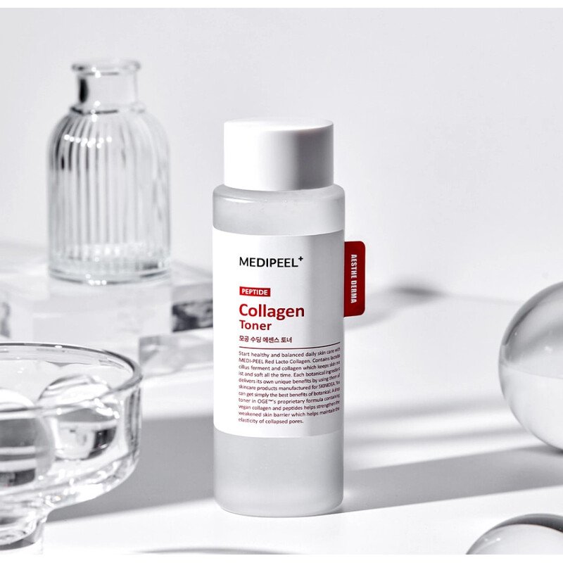 Medi-Peel Red Lacto Collagen Soothing Essence Toner – veido tonikas 2