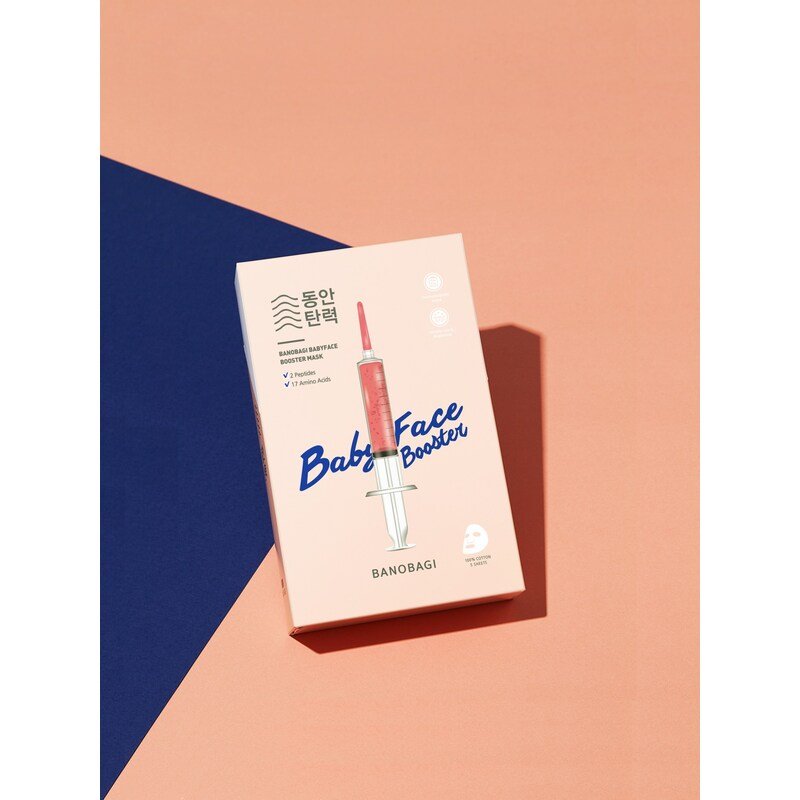 BANOBAGI Baby Face Booster Mask – stangrinamoji veido kaukė 1