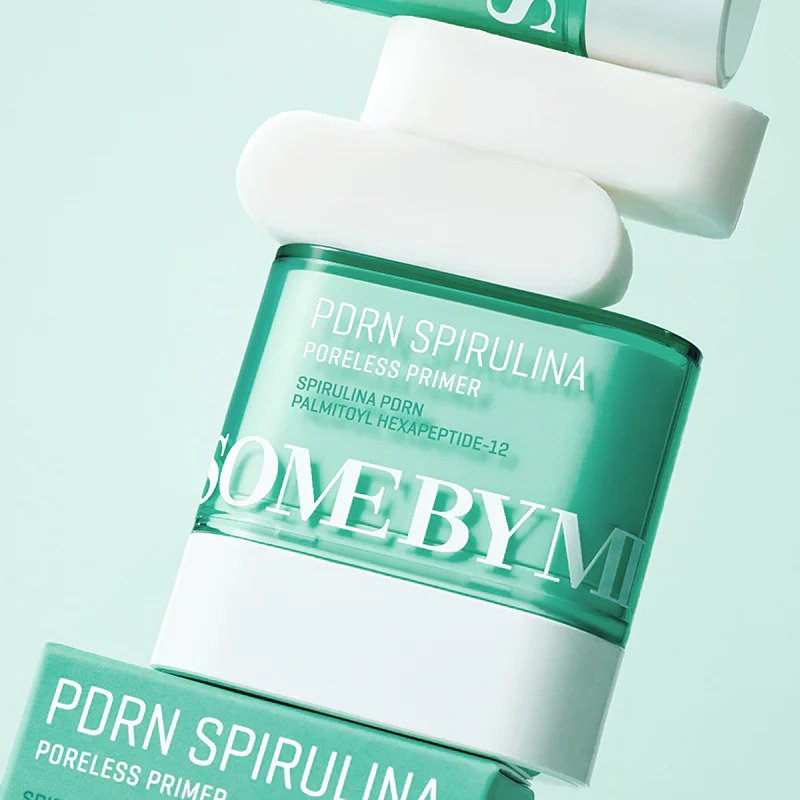 Some By Mi PDRN Spirulina Poreless Primer – makiažo bazė su PDRN spirulina 2