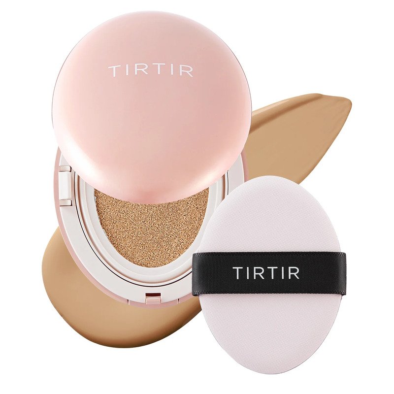 TIRTIR Mask Fit All Cover Cushion 27N Camel – makiažo pagrindas 1