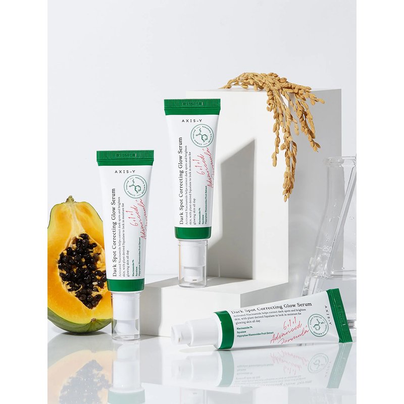 AXIS-Y Dark Spot Correcting Glow Serum – šviesinamasis serumas 5