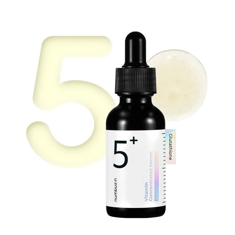 numbuzin No.5 Vitamin Concentrated Serum – šviesinamasis serumas 1