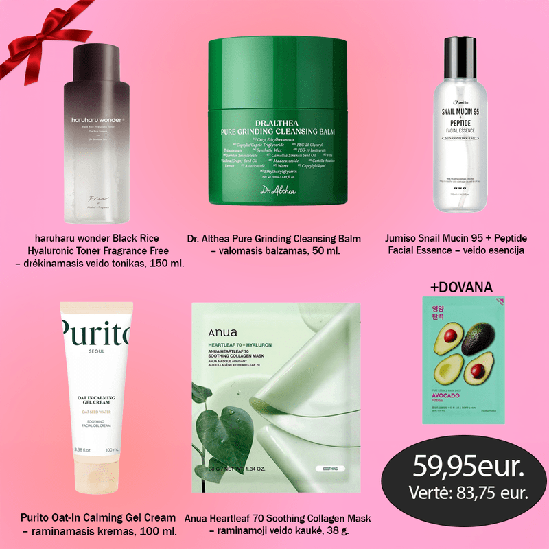 Kalėdinis kosmetikos rinkinys "Maximum Sensitivity, Calmed "