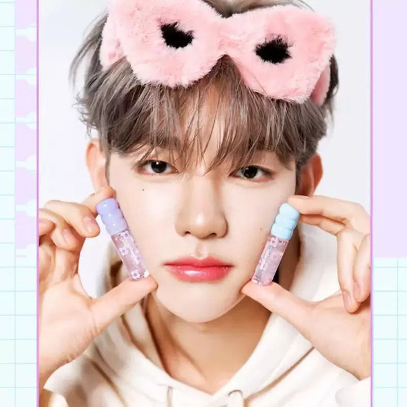 colorgram Fruity Glass Tint Mini Duo #01 Double Gloss – lūpų blizgesių mini rinkinys 4