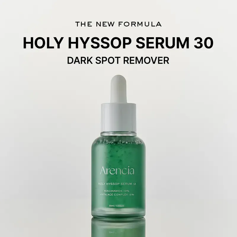 Arencia Holy Hyssop Serum 12 – skaistinamasis serumas su niacinamidu ir vitaminais 1