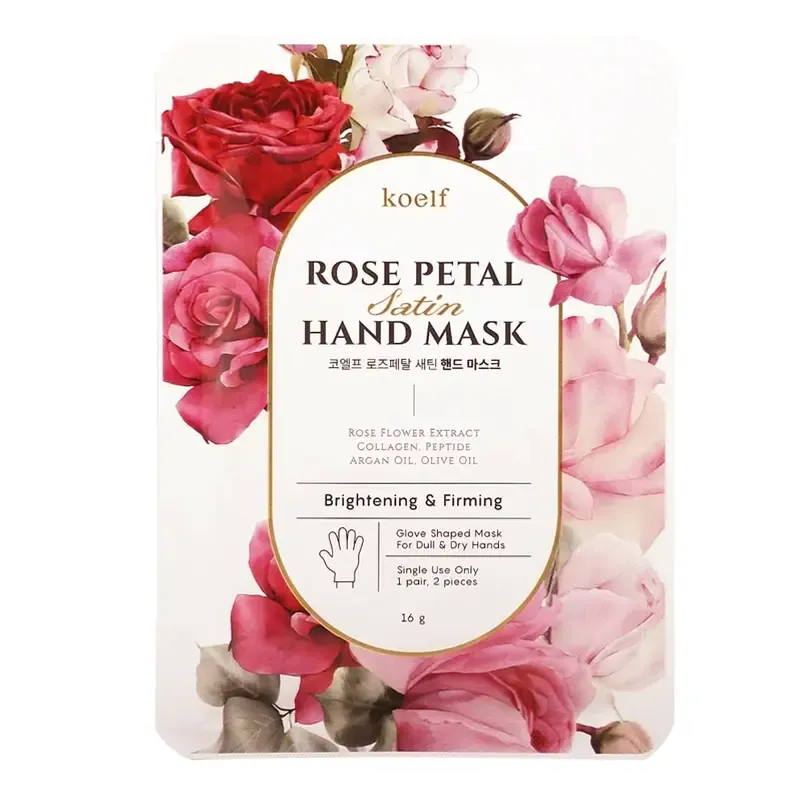 koelf Rose Petal Satin Hand Mask – rankų kaukė