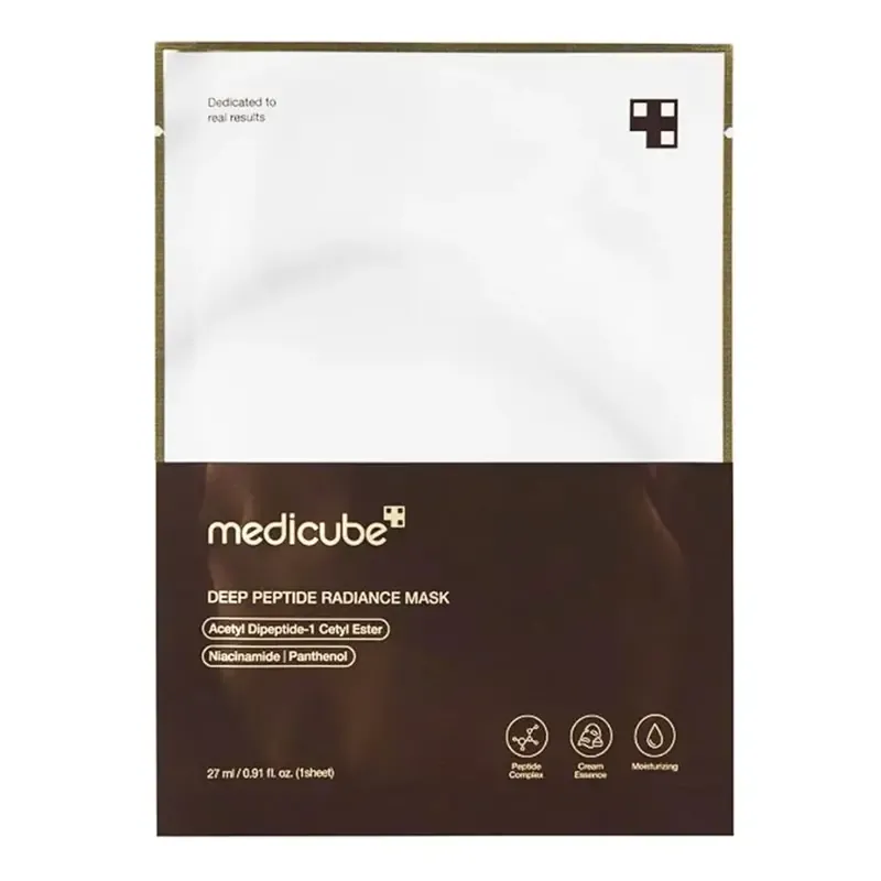medicube Deep Peptide Radiance Mask – veido kaukė su peptidais