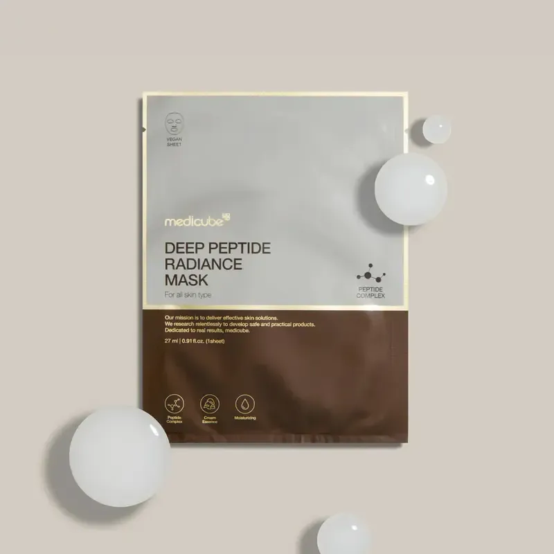 medicube Deep Peptide Radiance Mask – veido kaukė su peptidais 1
