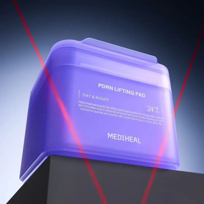 MEDIHEAL PDRN Lifting Pad – stangrinantys ir drėkinantys toniko padeliai su PDRN 1