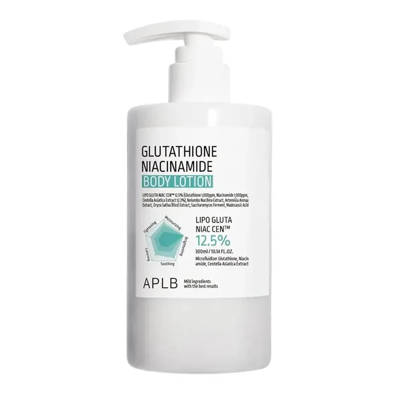 APLB Glutathione Niacinamide Body Lotion – kūno losjonas su niacinamidu