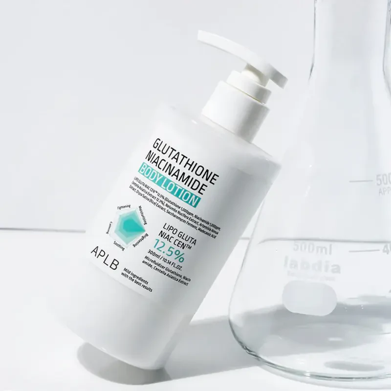APLB Glutathione Niacinamide Body Lotion – kūno losjonas su niacinamidu 1
