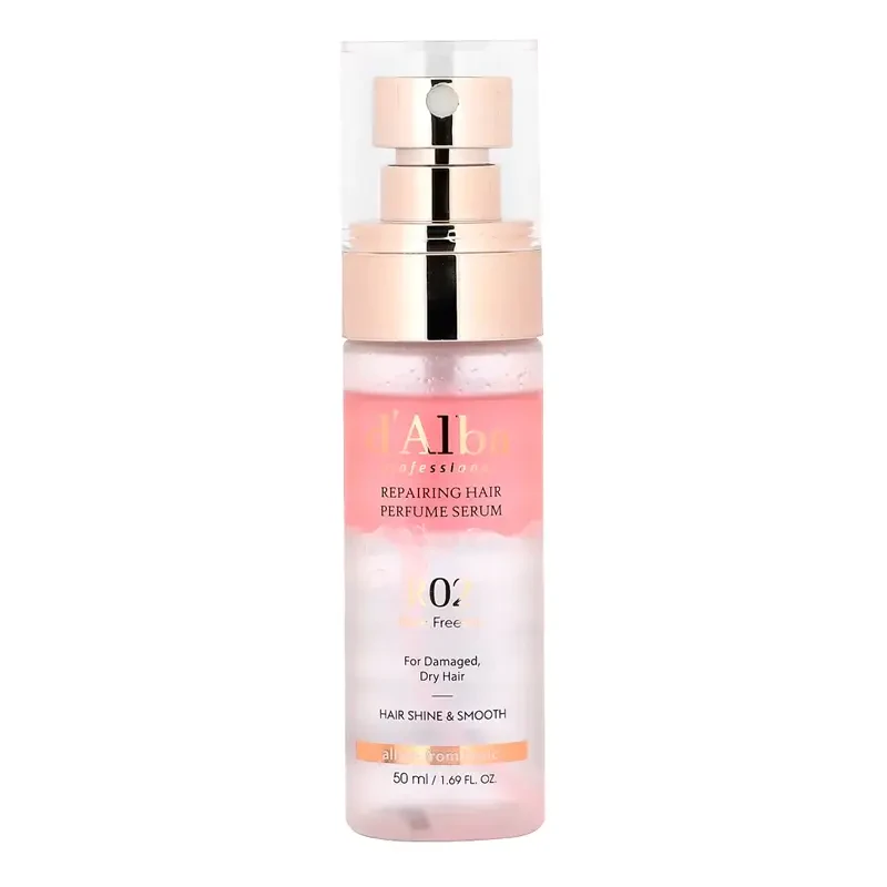 dAlba Professional Repairing Hair Perfume Serum, 50ml. – maitinantis parfumuotas plaukų serumas