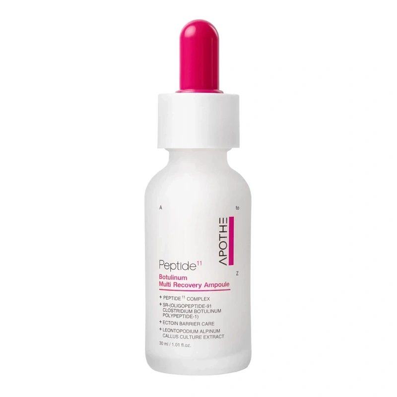 APOTHE Peptide 11 Botulinum Multi Recovery Ampulė, 30 ml. – stangrinanti veido ampulė su peptidais