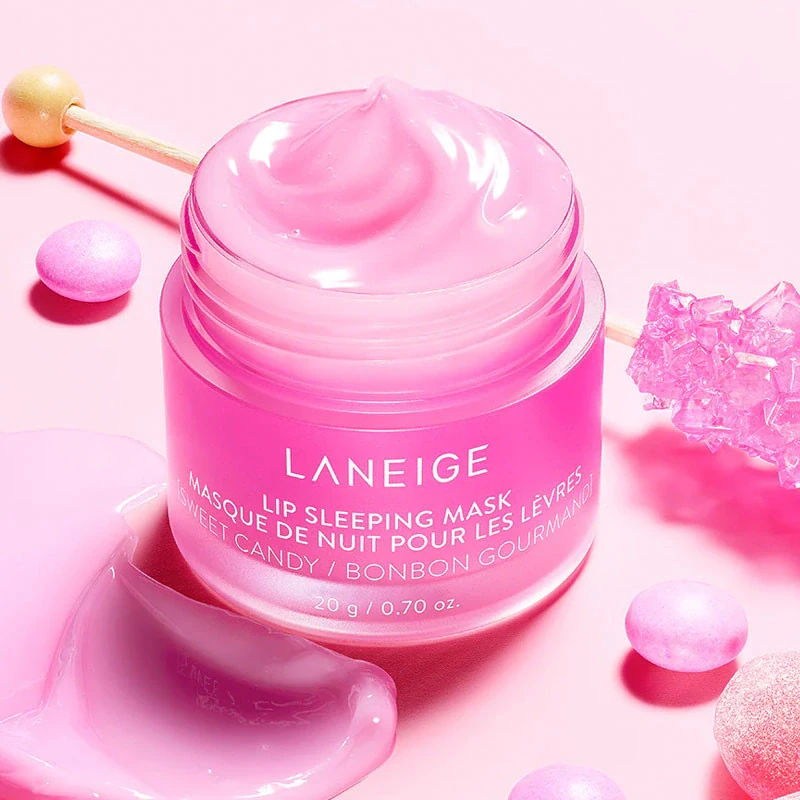 Laneige Lip Sleeping Mask Sweet Candy, 20 g. – naktinė lūpų kaukė su saldainių aromatu 3