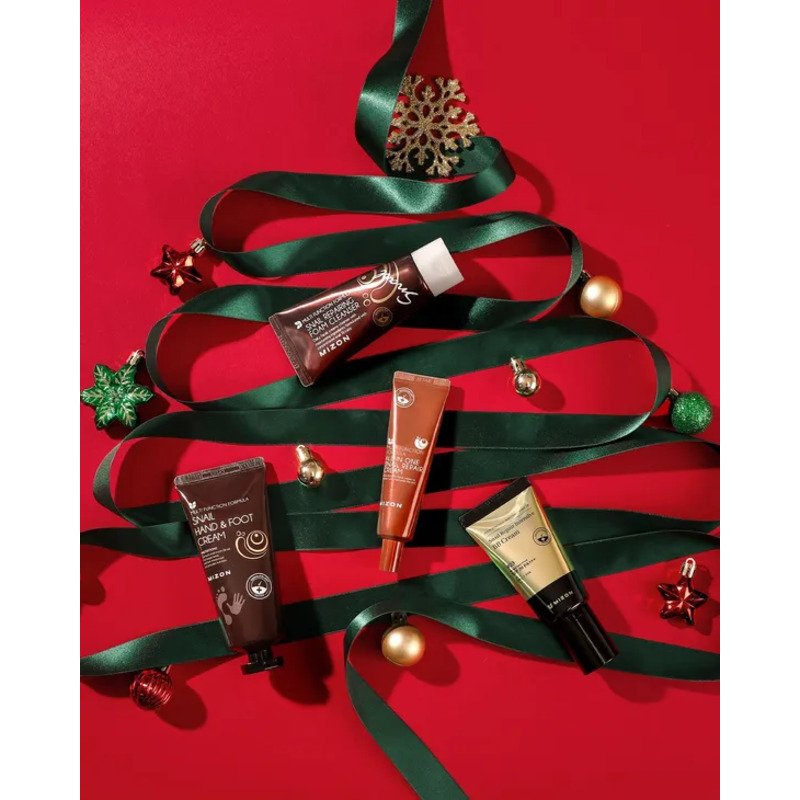 Mizon Snail Holiday Set – kalėdinis kosmetikos rinkinys 1
