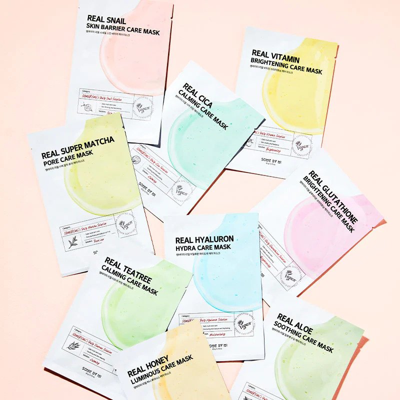 Some By Mi Real Snail Skin Barrier Care Mask – stangrinamoji veido kaukė