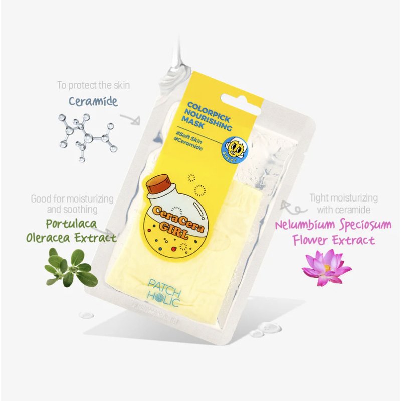 Patch Holic Colorpick Nourishing Mask – maitinamoji veido kaukė