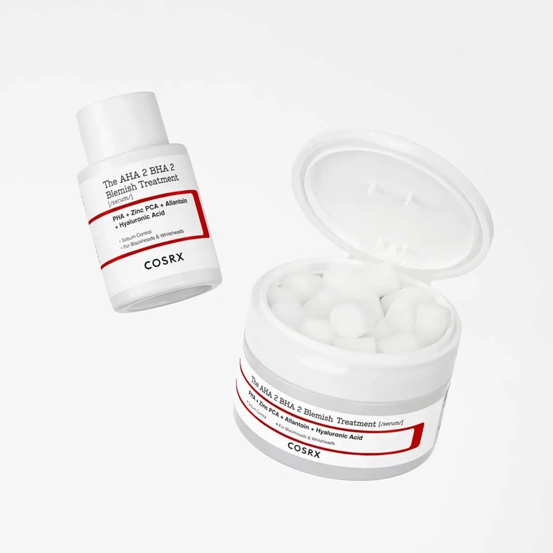 CosRX The AHA 2 BHA 2 Blemish Treatment Serum – serumas su AHA BHA PHA rūgštimis 1