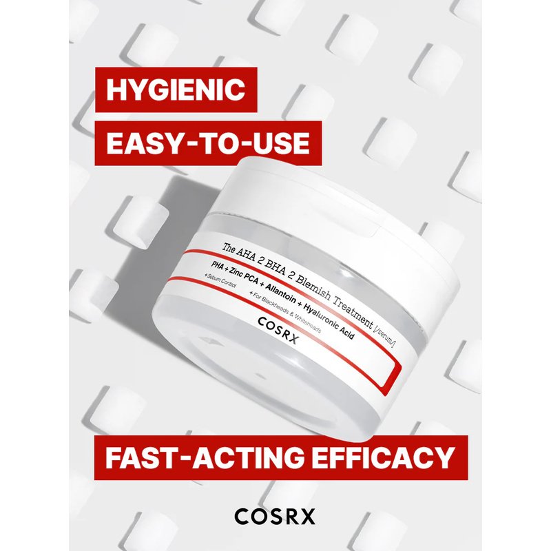 CosRX The AHA 2 BHA 2 Blemish Treatment Serum – serumas su AHA BHA PHA rūgštimis 2