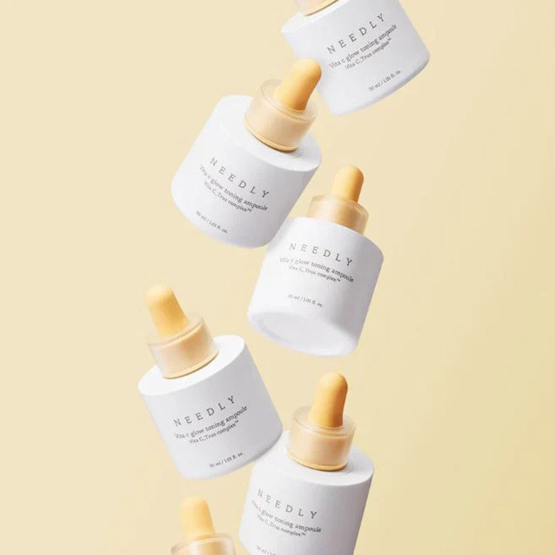 Needly Vita C Glow Toning Ampoule – šviesinamasis serumas