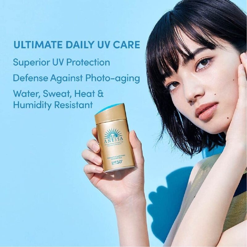 Anessa Perfect UV Sunscreen Skincare Milk SPF 50+ PA++++ – losjonas nuo saulės