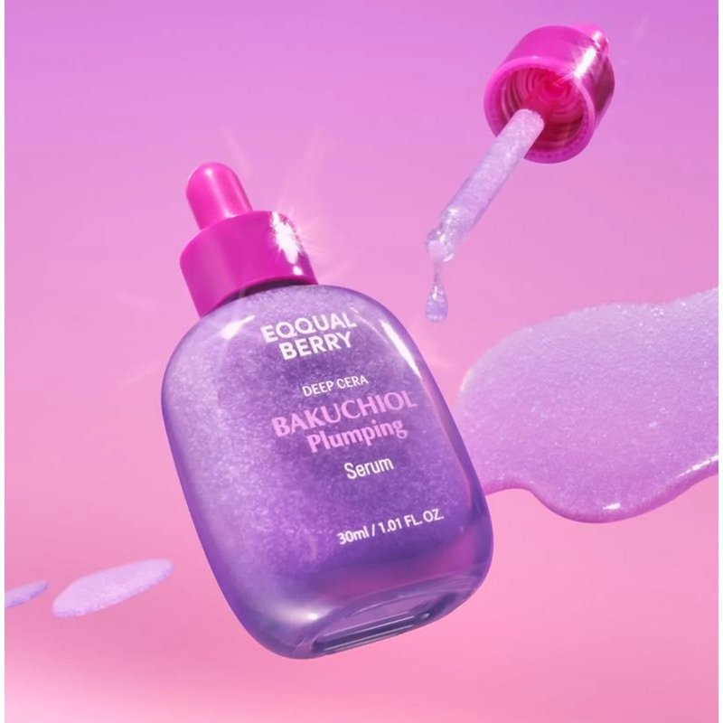 EQQUALBERRY Bakuchiol Plumping Serum – stangrinamasis serumas su bakučioliu