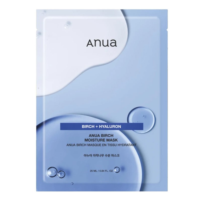 Anua Birch Moisture Boosting Mask – drėkinamoji veido kaukė