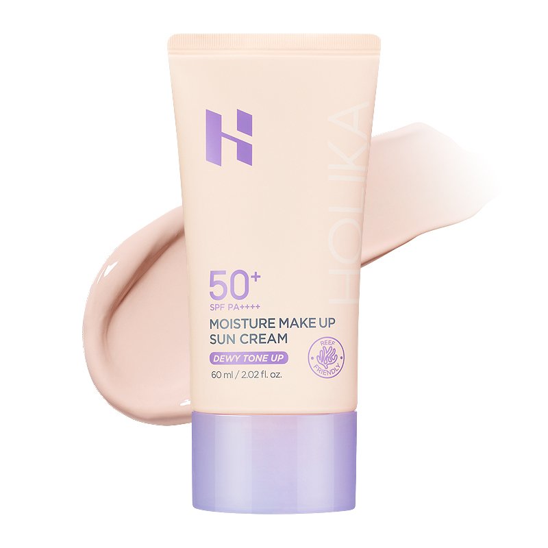 Moisture Make Up Sun Cream Dewy Tone Up SPF50+ PA+++ – tonuojantis apsauginis kremas nuo saulės