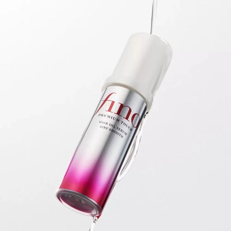 Shiseido Fino plaukų aliejus serumas "Premium Touch Hair Oil Serum Airy Smooth" 2