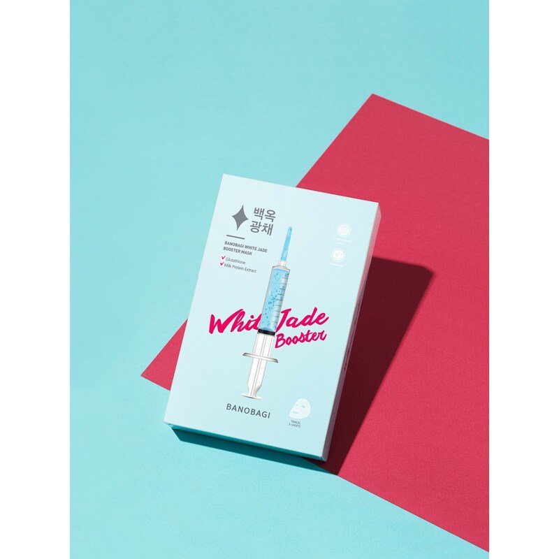 BANOBAGI White Jade Booster Mask – šviesinamoji veido kaukė 1