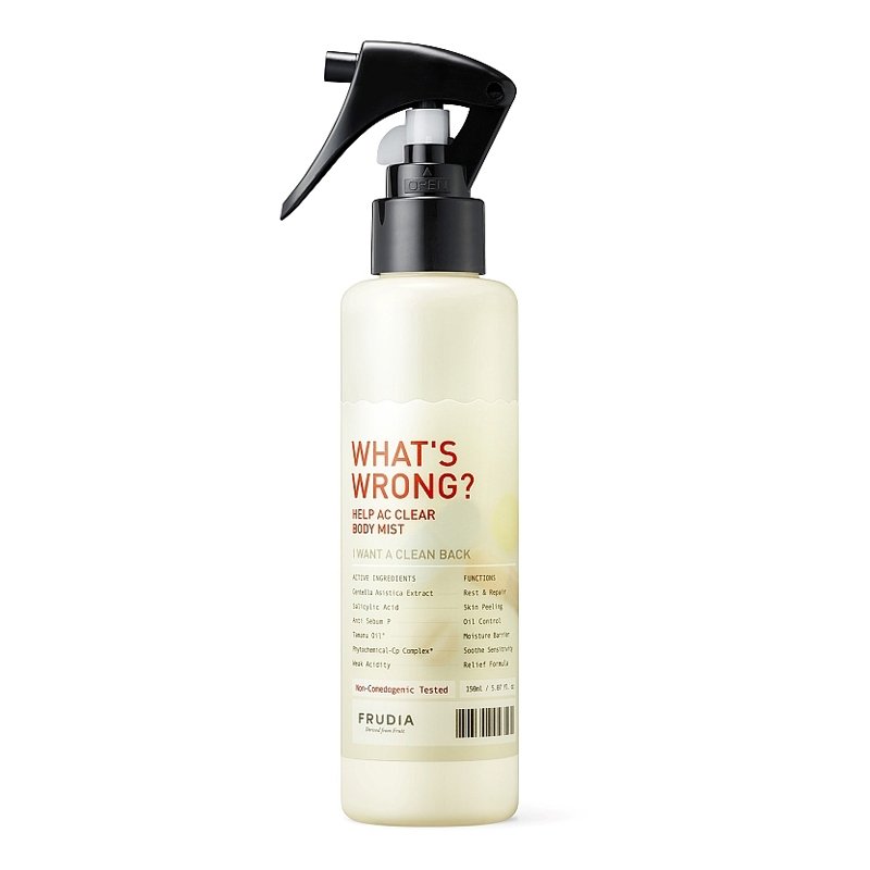 Frudia What's Wrong Help AC Clear Body Mist – šveičiamoji kūno dulksna