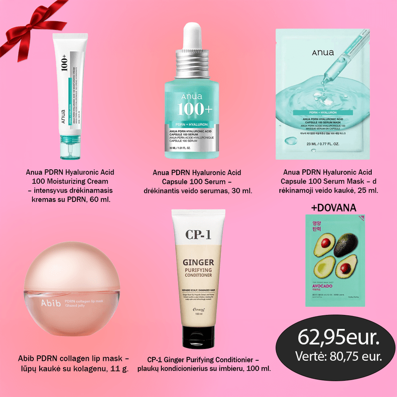 Kalėdinis kosmetikos rinkinys "The PDRN Edition"