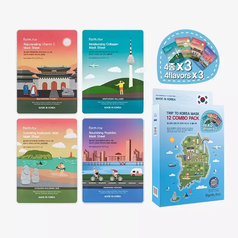 Farmstay Trip To Korea – veido kaukių rinkinys 1