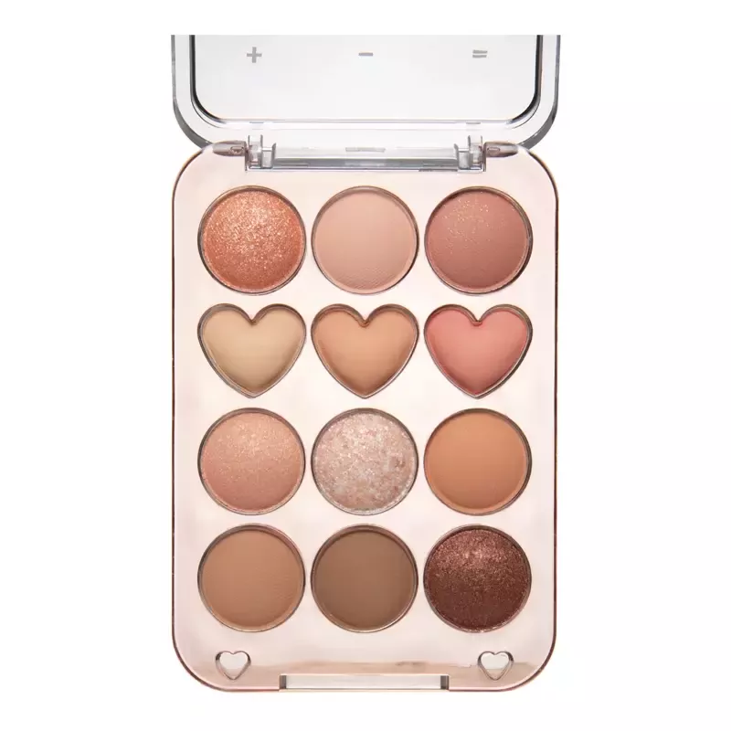 colorgram Pin Point Eyeshadow Palette 01 Peach + Coral – šešėlių paletė
