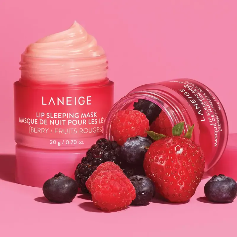 Laneige Lip Sleeping Mask Ex Berry– naktinė lūpų kaukė su uogomis 1