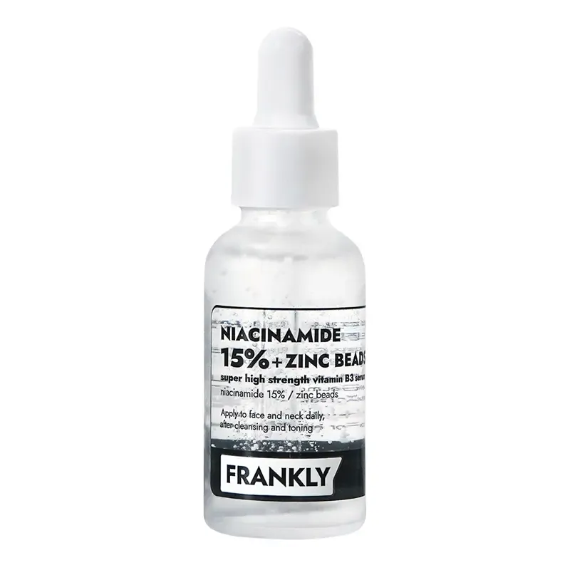 Frankly Niacinamide 15% Zinc Beads Serum – šviesinamasis serumas su niacinamidu