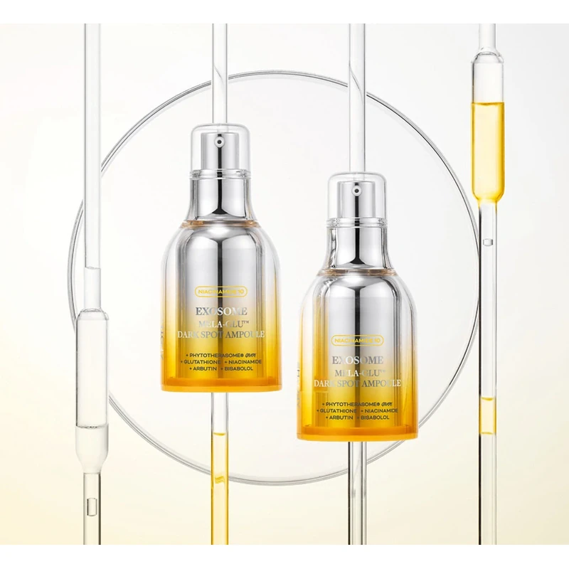 APOTHE Exosome Mela-Glu Dark Spot Ampoule – šviesinamasis serumas 1