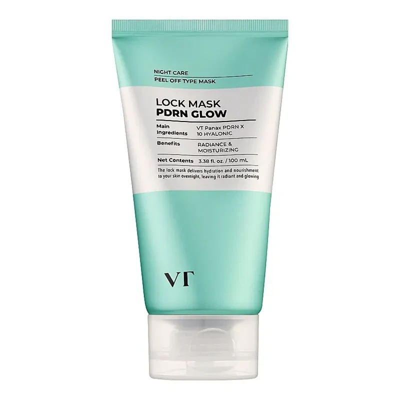 VT Cosmetics Glow Lock Mask – drėkinamoji kaukė su PDRN 