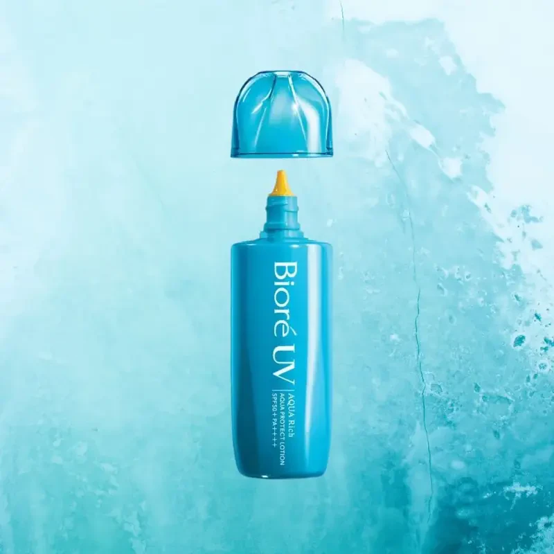 Biore UV Aqua Rich Aqua Protect Lotion SPF50+ PA++++ – lengvas losjonas nuo saulės 1