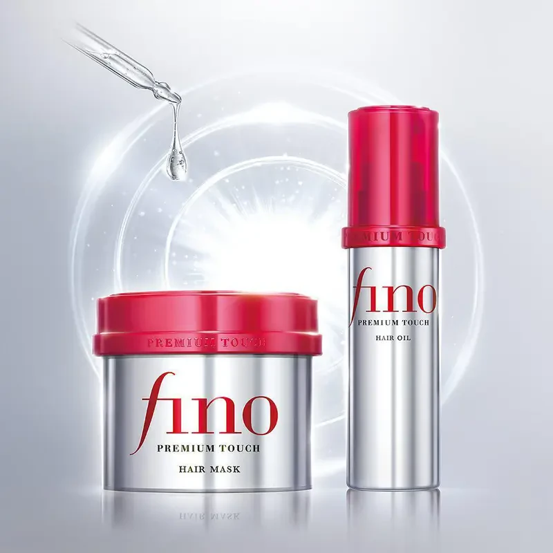 Shiseido Fino plaukų kaukės ir serumo rinkinys 1