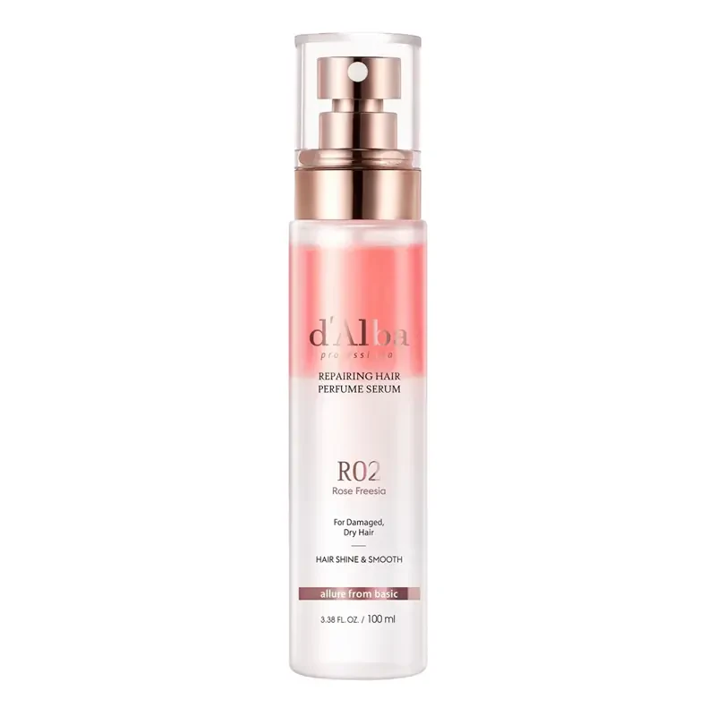d'Alba Professional Repairing Hair Perfume Serum, 100ml. – maitinantis parfumuotas plaukų serumas