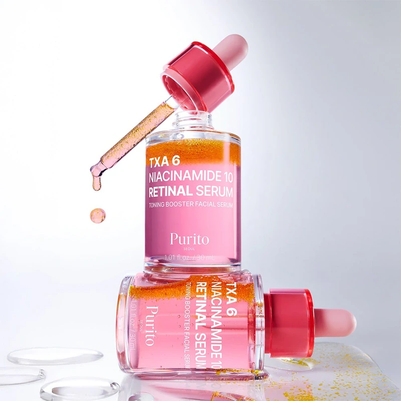 Purito Seoul TXA 6 Niacinamide 10 Retinal Serum – serumas su retinoliu ir niacinamidu 1