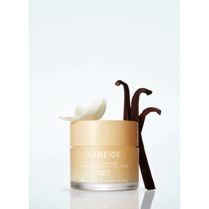 Laneige Lip Sleeping Mask Sweet Vanilla, 20 g. – naktinė lūpų kaukė su vanilės aromatu 1
