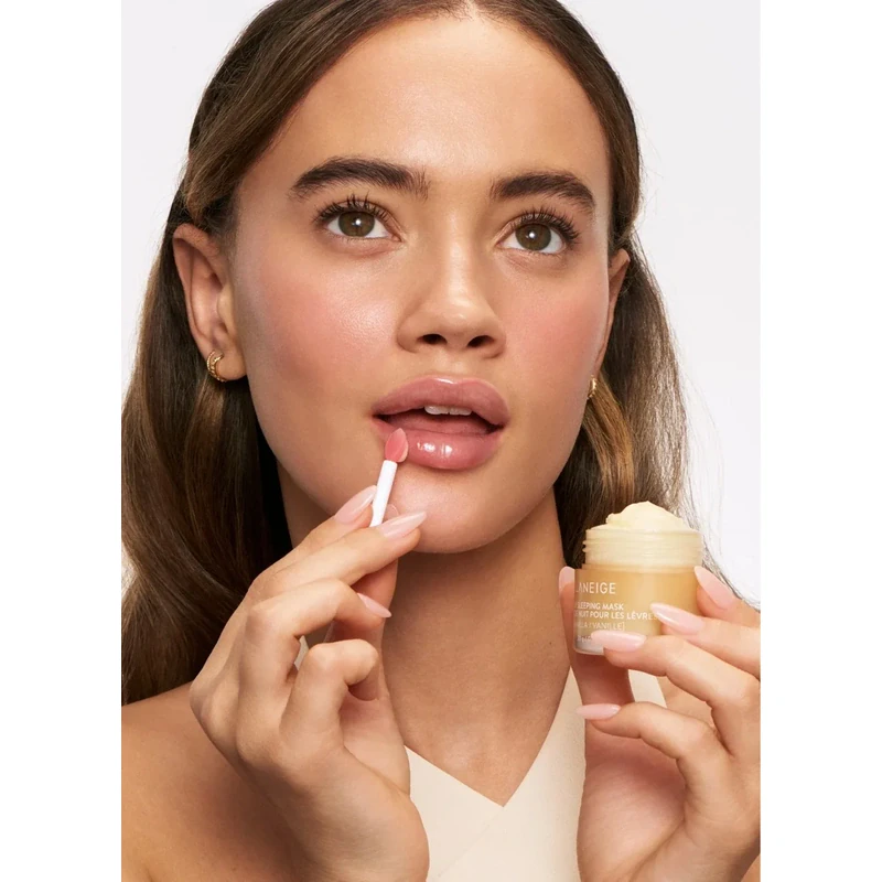 Laneige Lip Sleeping Mask Sweet Vanilla, 20 g. – naktinė lūpų kaukė su vanilės aromatu 2
