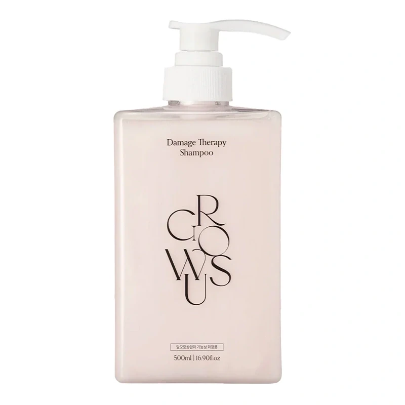 GROWUS Damage Therapy Shampoo EX, 500g. – atkuriamasis plaukų šampūnas su kolagenu