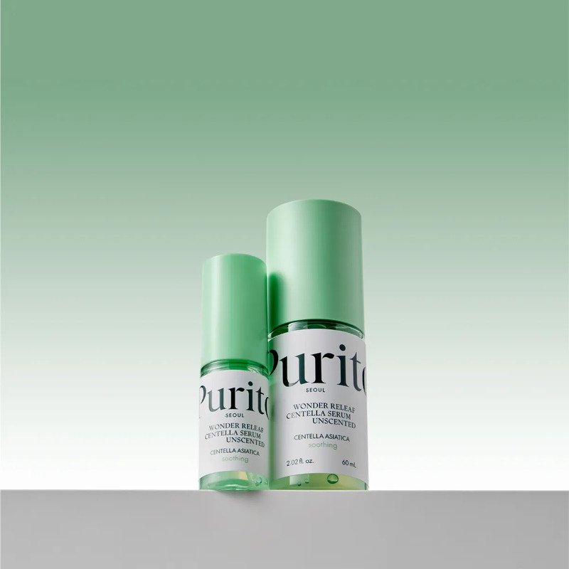 Purito Seoul Wonder Releaf Centella Serum Unscented – serumas, 15 ml.
